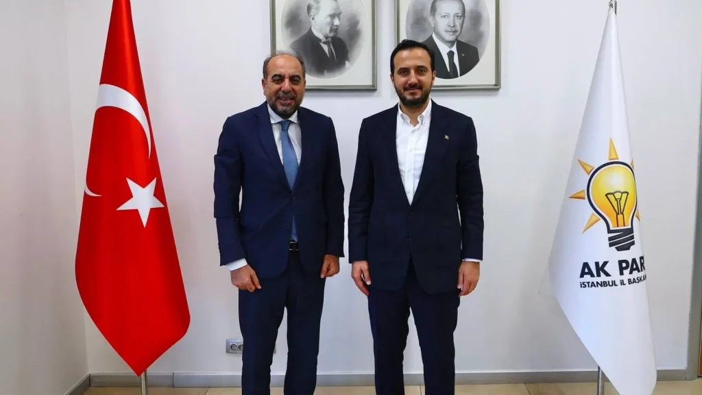 İstanbul 2 Nolu Baro Başkanı Saka AKP İl Başkanlığını Ziyaret Etti