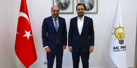 İstanbul 2 Nolu Baro Başkanı Saka AKP İl Başkanlığını Ziyaret Etti